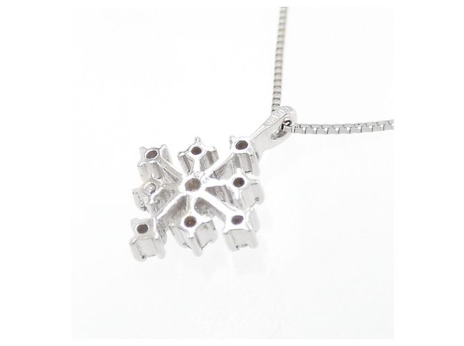 Autre Marque Collana in diamante in oro bianco Au750 Argento - vista 4