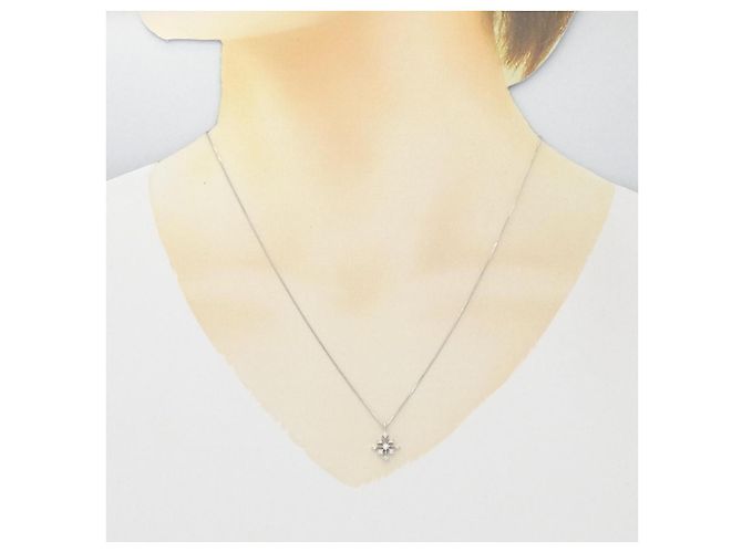 Autre Marque Collana in diamante in oro bianco Au750 Argento - vista 6
