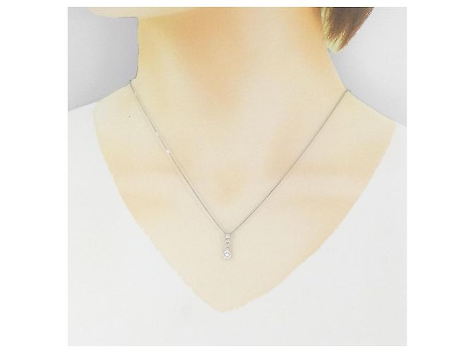 Autre Marque Collana in diamante PT900 PT850 Argento - vista 6