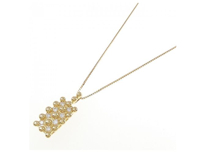 Autre Marque Collar de diamante Au750 Dorado - vista 2