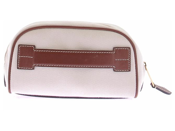 Burberry Estuche de lona Beige - vista 2