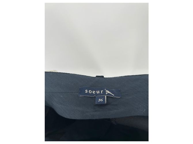 Soeur Schwarze Samthose - Ansicht 3