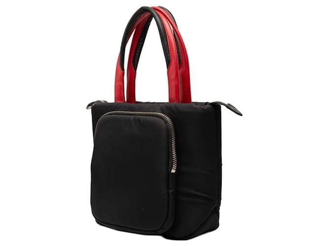 Borsa a mano piccola Cargo di Prada Nero Rosso - vista 2