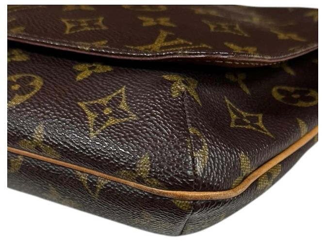 Borsa a Spalla Musette Tango Louis Vuitton Marrone - vista 10