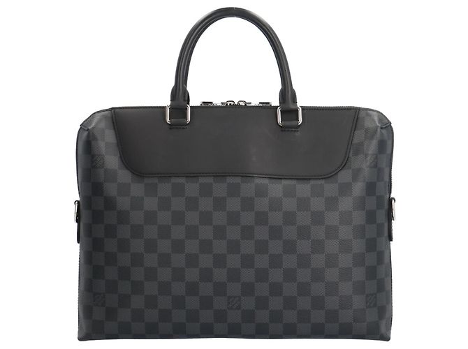 Malette Louis Vuitton Damier Graphite Marron Noir - vue 3