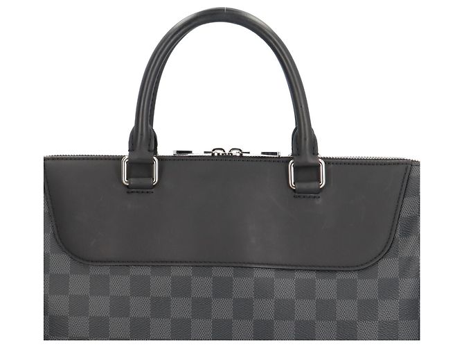 Malette Louis Vuitton Damier Graphite Marron Noir - vue 7