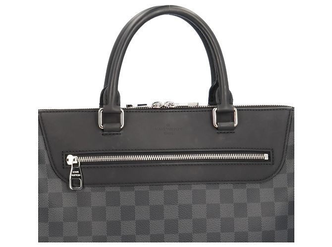 Malette Louis Vuitton Damier Graphite Marron Noir - vue 8