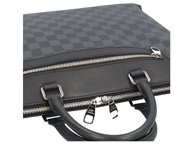 Malette Louis Vuitton Damier Graphite Marron Noir - vue 9
