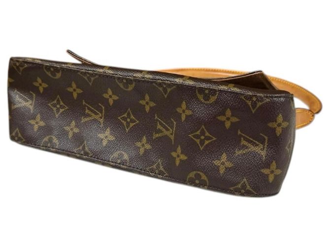 Borsa a mano Mini Looping Monogram Louis Vuitton Marrone - vista 5