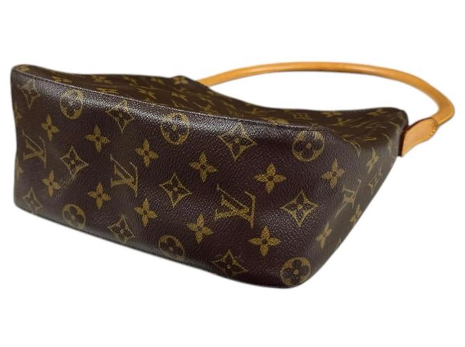 Bolso de Hombro Looping MM Monograma Louis Vuitton Castaño - vista 5