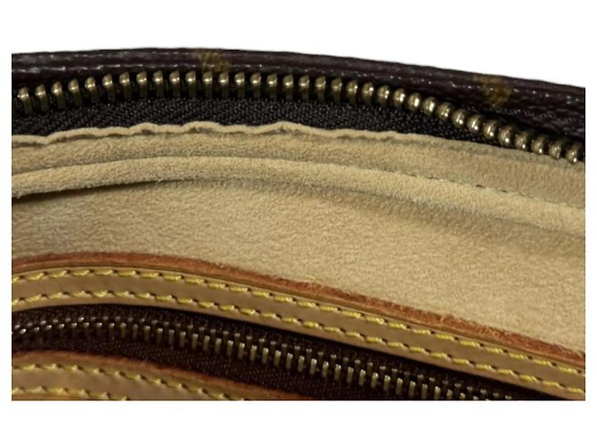 Bolso de Hombro Looping MM Monograma Louis Vuitton Castaño - vista 7
