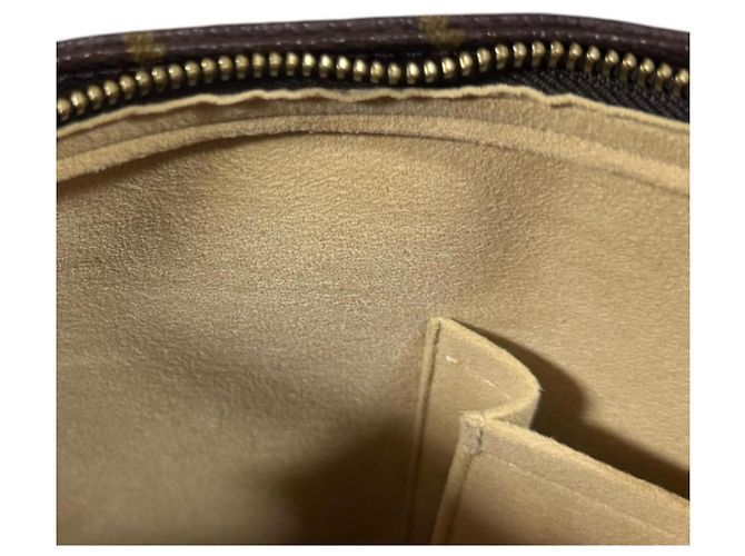 Bolso de Hombro Looping MM Monograma Louis Vuitton Castaño - vista 8