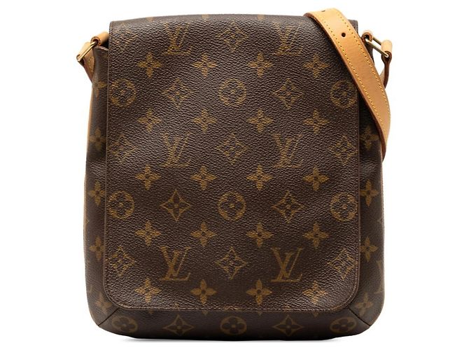 Borsa a Spalla Musette Salsa Monogramma Louis Vuitton Marrone - vista 2