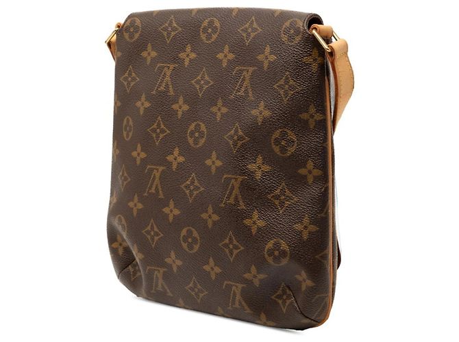 Borsa a Spalla Musette Salsa Monogramma Louis Vuitton Marrone - vista 3