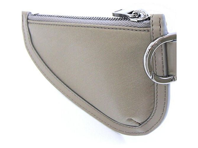 Monedero khaki Christian Dior Caqui - vista 2