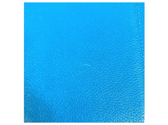 Borsa Clutch Blu Hermès - vista 14