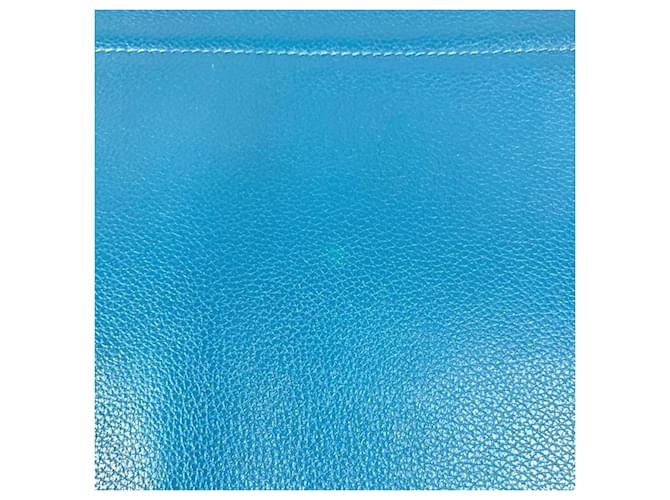 Borsa Clutch Blu Hermès - vista 15