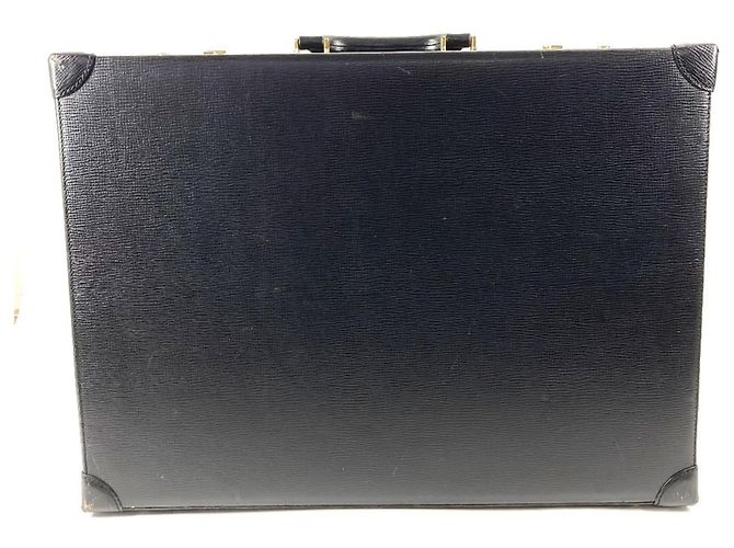 Valigetta Attache Anagramma Logo Vintage Loewe Nero - vista 2