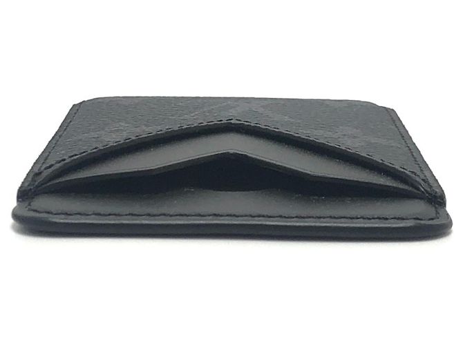 Louis Vuitton Monogram Eclipse Business Card Case Black - view 4