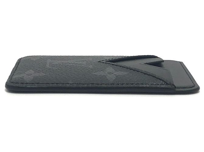 Louis Vuitton Monogram Eclipse Business Card Case Black - view 5