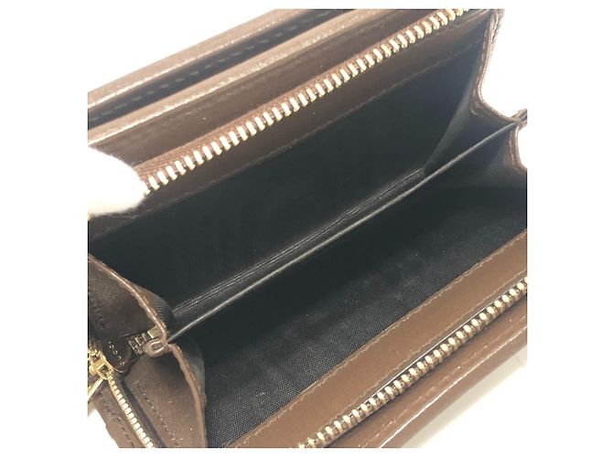 Billetera bi-fold Gucci GG Supreme marrón Castaño - vista 15