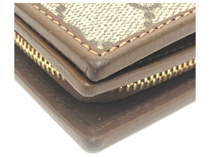 Billetera bi-fold Gucci GG Supreme marrón Castaño - vista 7