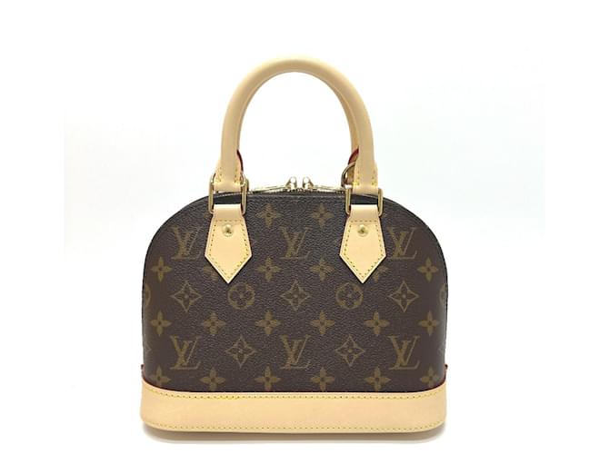Borsa Alma BB Monogramma Louis Vuitton Marrone - vista 2