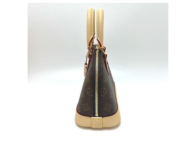 Borsa Alma BB Monogramma Louis Vuitton Marrone - vista 3