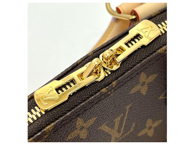 Borsa Alma BB Monogramma Louis Vuitton Marrone - vista 8
