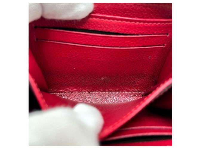 Monedero Zippy en Monogram Empreinte de Louis Vuitton Roja - vista 13
