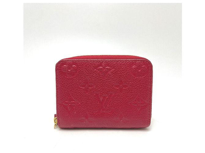 Monedero Zippy en Monogram Empreinte de Louis Vuitton Roja - vista 2