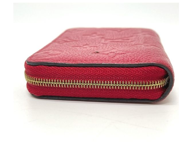 Monedero Zippy en Monogram Empreinte de Louis Vuitton Roja - vista 4