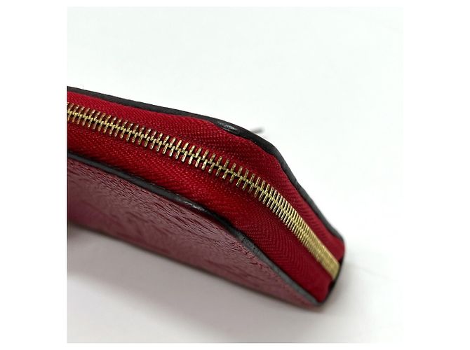 Monedero Zippy en Monogram Empreinte de Louis Vuitton Roja - vista 8