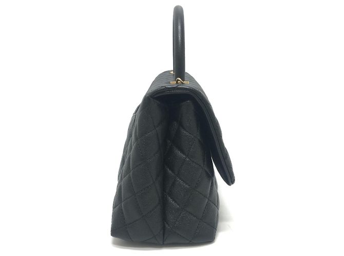 Chanel Matelassé Coco Handle 29 2-Wege Tasche Schwarz - Ansicht 4