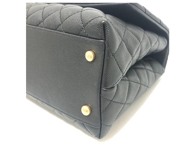 Chanel Matelassé Coco Handle 29 2-Wege Tasche Schwarz - Ansicht 7