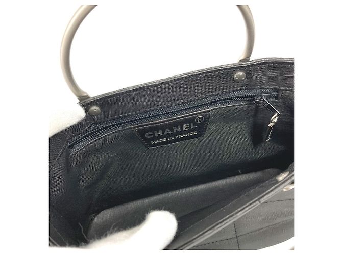 Borsa Tote Chanel Chocolate Bar Marrone - vista 12