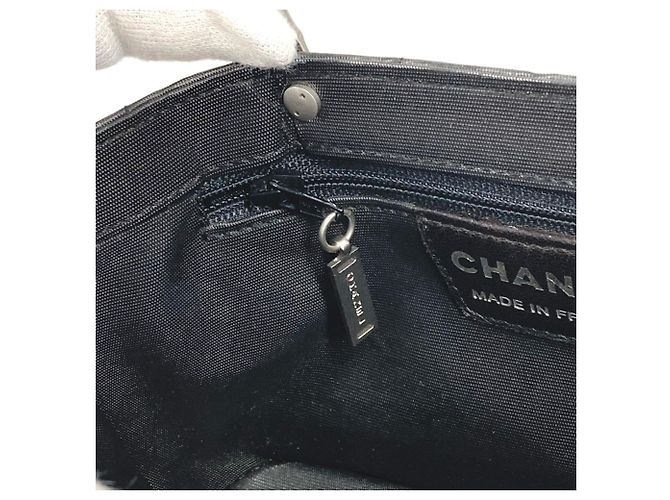 Borsa Tote Chanel Chocolate Bar Marrone - vista 16