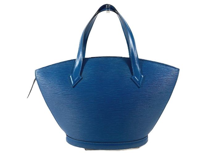Borsa a spalla Saint Jacques Epi Louis Vuitton Blu - vista 2