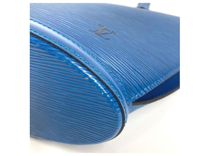 Borsa a spalla Saint Jacques Epi Louis Vuitton Blu - vista 6