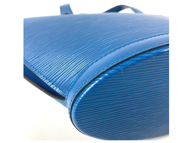 Borsa a spalla Saint Jacques Epi Louis Vuitton Blu - vista 7