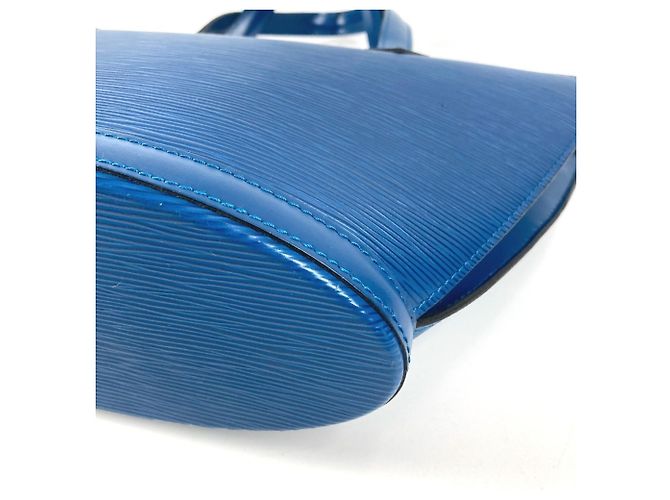 Borsa a spalla Saint Jacques Epi Louis Vuitton Blu - vista 8