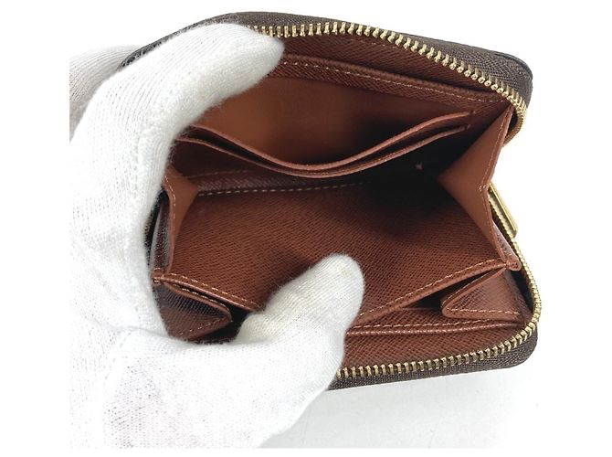 Portafoglio Zippy Monogramma Louis Vuitton Marrone - vista 9