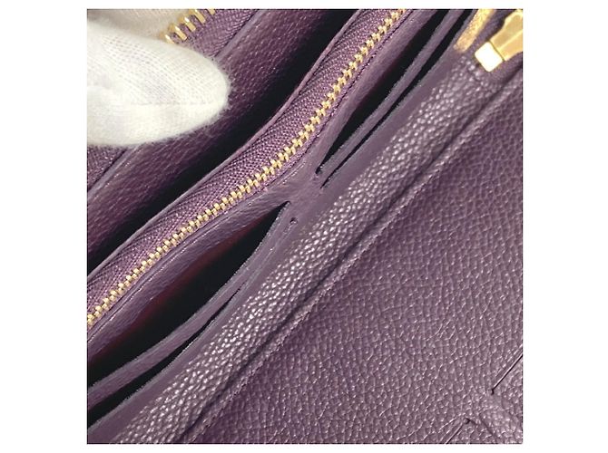Louis Vuitton Monogram Empreinte Langbörse Lila - Ansicht 11
