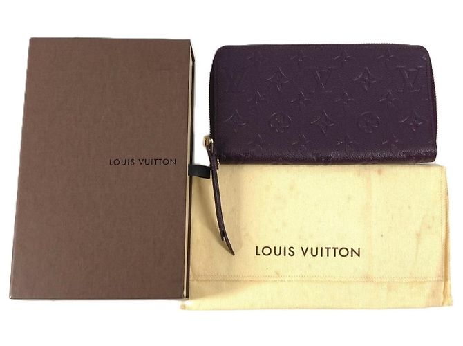 Louis Vuitton Monogram Empreinte Langbörse Lila - Ansicht 14