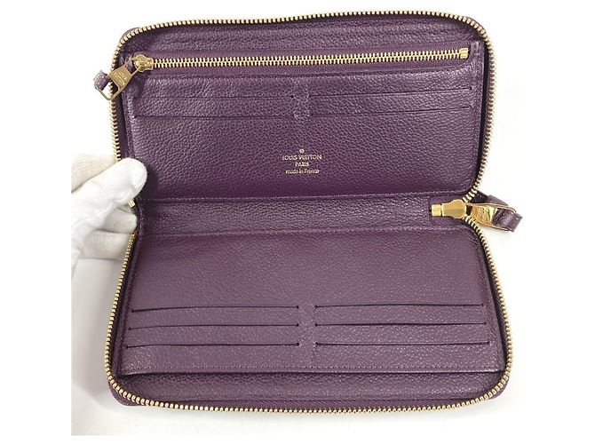Louis Vuitton Monogram Empreinte Langbörse Lila - Ansicht 6