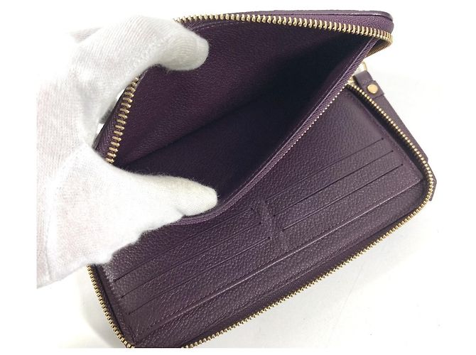Louis Vuitton Monogram Empreinte Langbörse Lila - Ansicht 8