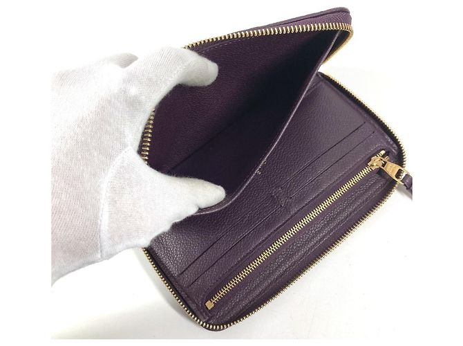 Louis Vuitton Monogram Empreinte Langbörse Lila - Ansicht 9