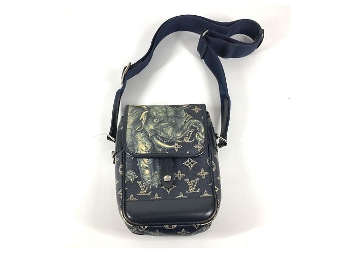 Borsa a Spalla Pochette Savane Monogramma Navy Louis Vuitton Blu navy - vista 13