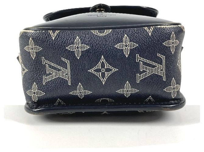 Borsa a Spalla Pochette Savane Monogramma Navy Louis Vuitton Blu navy - vista 3