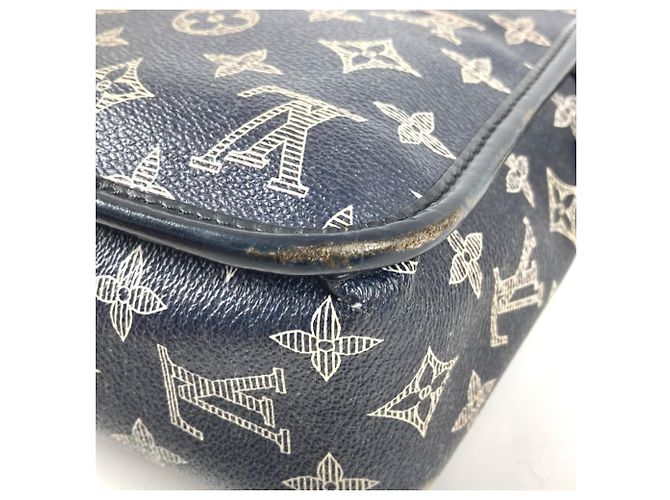 Borsa a Spalla Pochette Savane Monogramma Navy Louis Vuitton Blu navy - vista 6